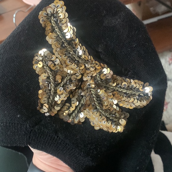 Loft sequin stripe sweater - Picture 3 of 3